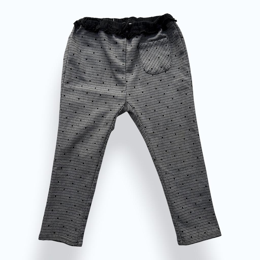 Pantalon Zara - 3-4 Ans - Noir/gris - État : Excellent