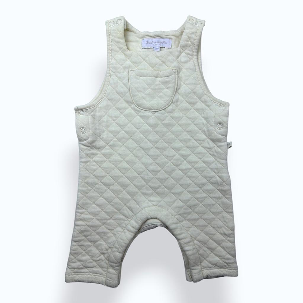 Combinaison bébé Cadet Rousselle 3 mois crème - État : Excellent