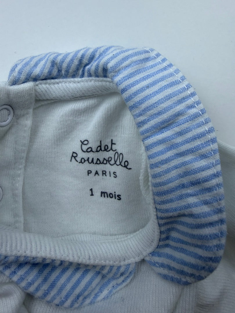 Body Cadet Rousselle - 1 Mois - Blanc - État : Excellent