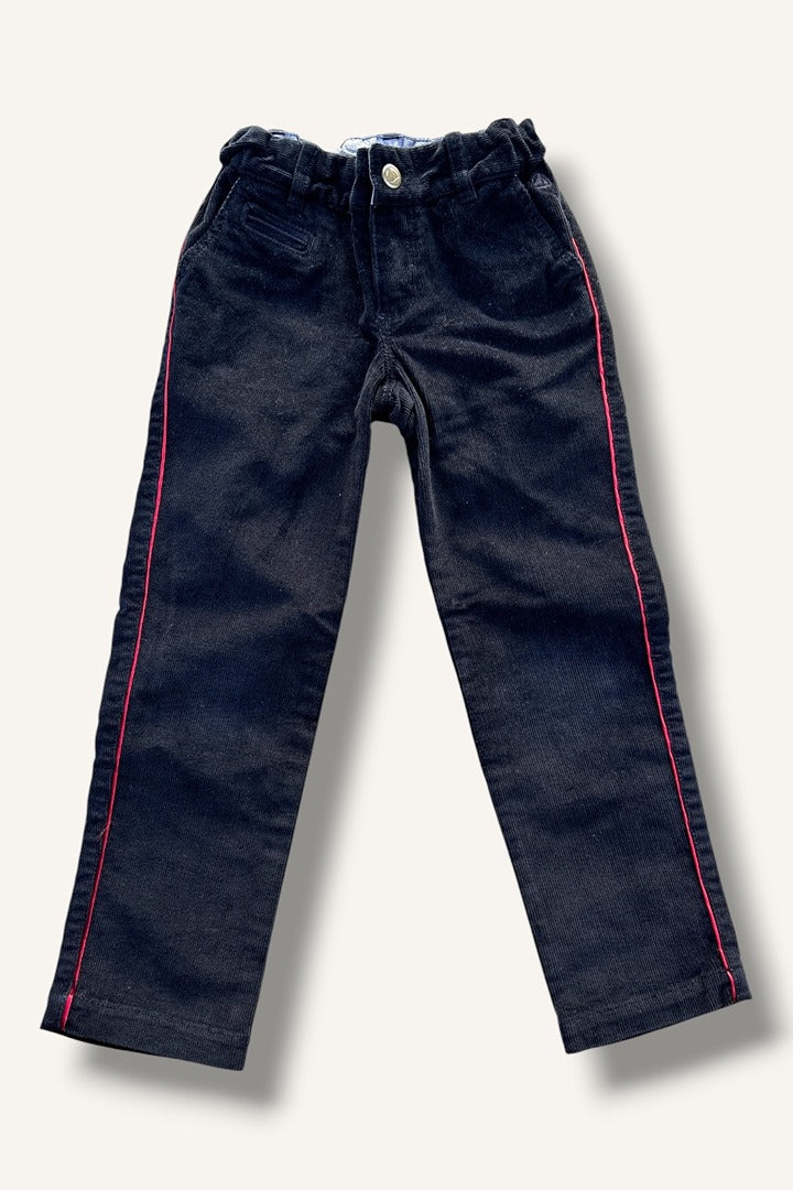 Pantalon Petit Bateau - 4 ans - Bleu marine - État : Excellent