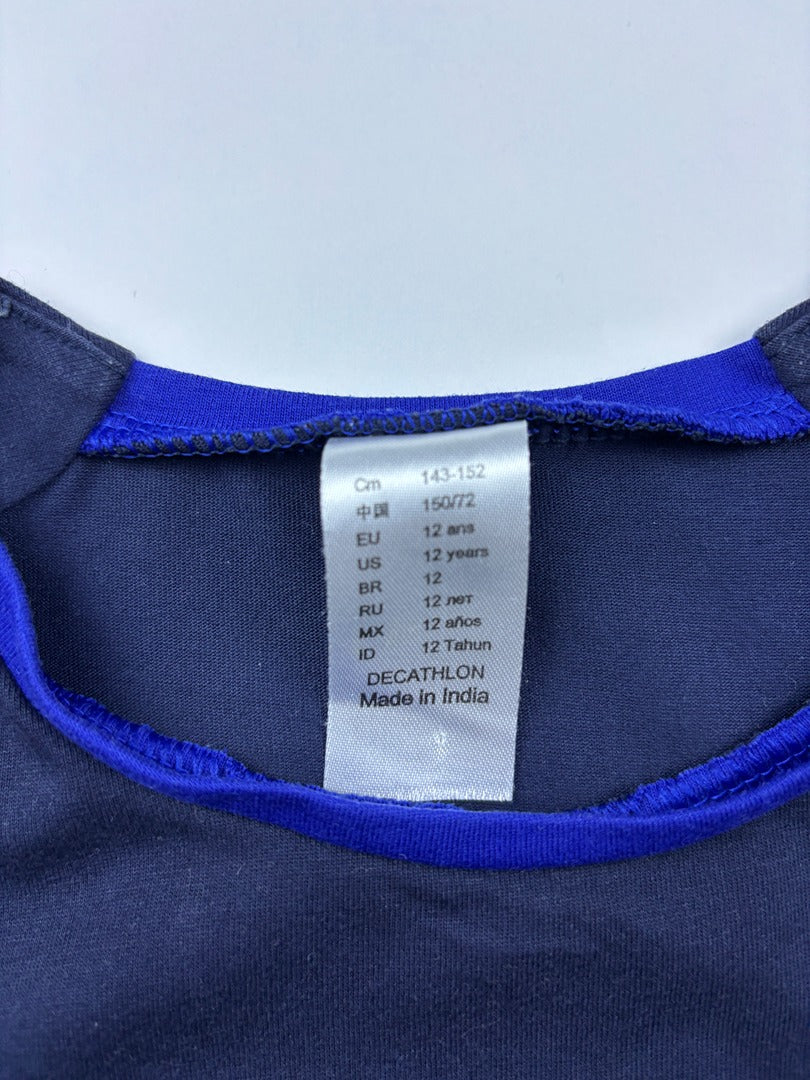 T-shirt Decathlon - 12 Ans - Marine - État : Très Bon