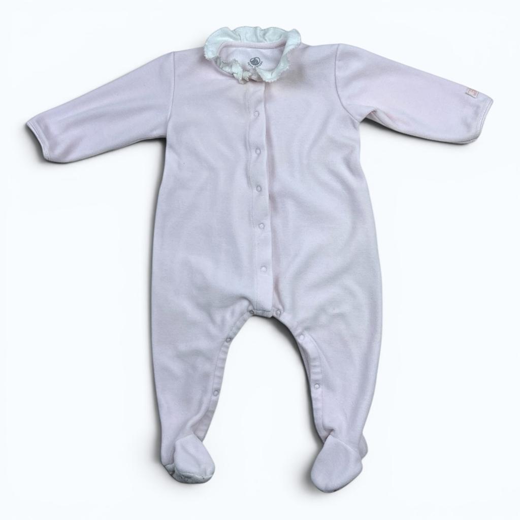 Grenouillère Petit Bateau - 12 Mois - Rose - État : Excellent