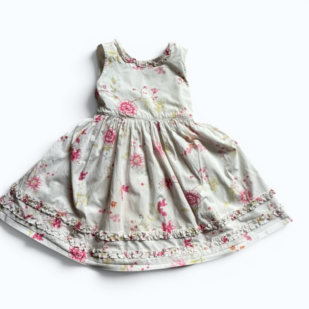 Robe fleurie taille 24/36 mois