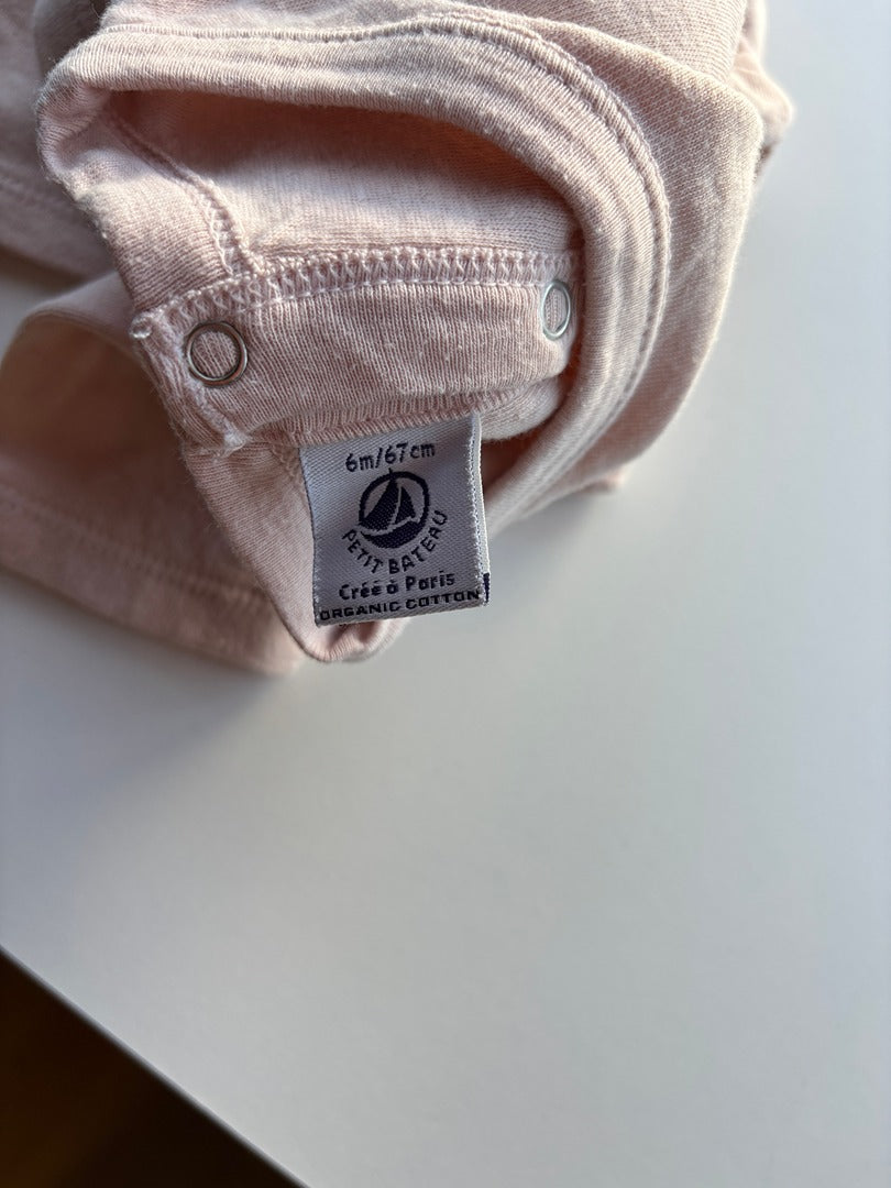 Sweat Petit Bateau - 6 mois - Rose - État : Excellent