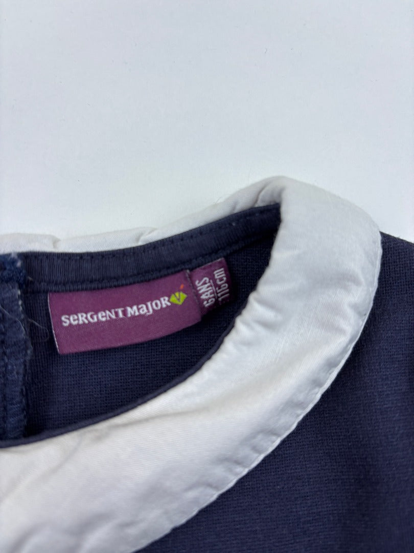Robe Sergent Major - 6 ans - Bleu marine - État : Excellent