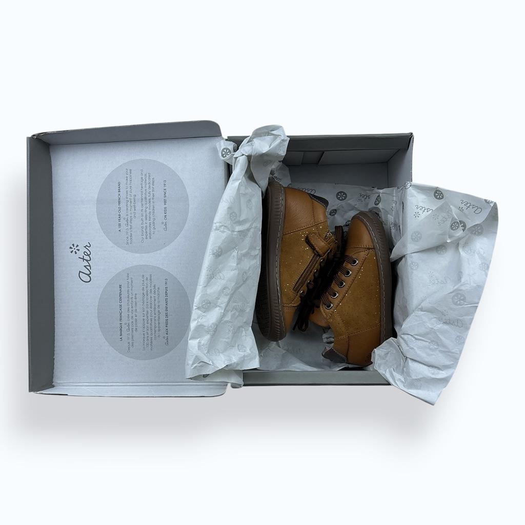 Chaussures Bébé Aster - 24 - Camel - État : Neuf Avec État : Excellent