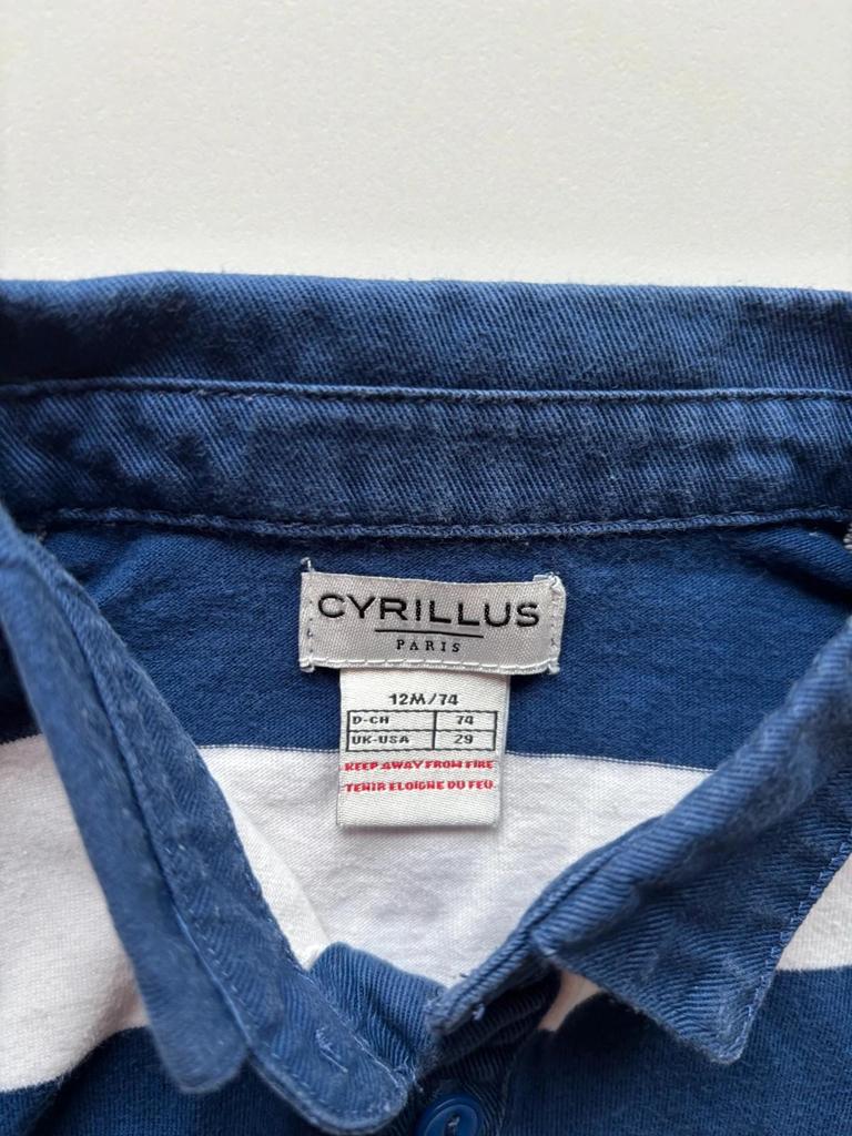 Polo rayé Cyrillus 12 mois