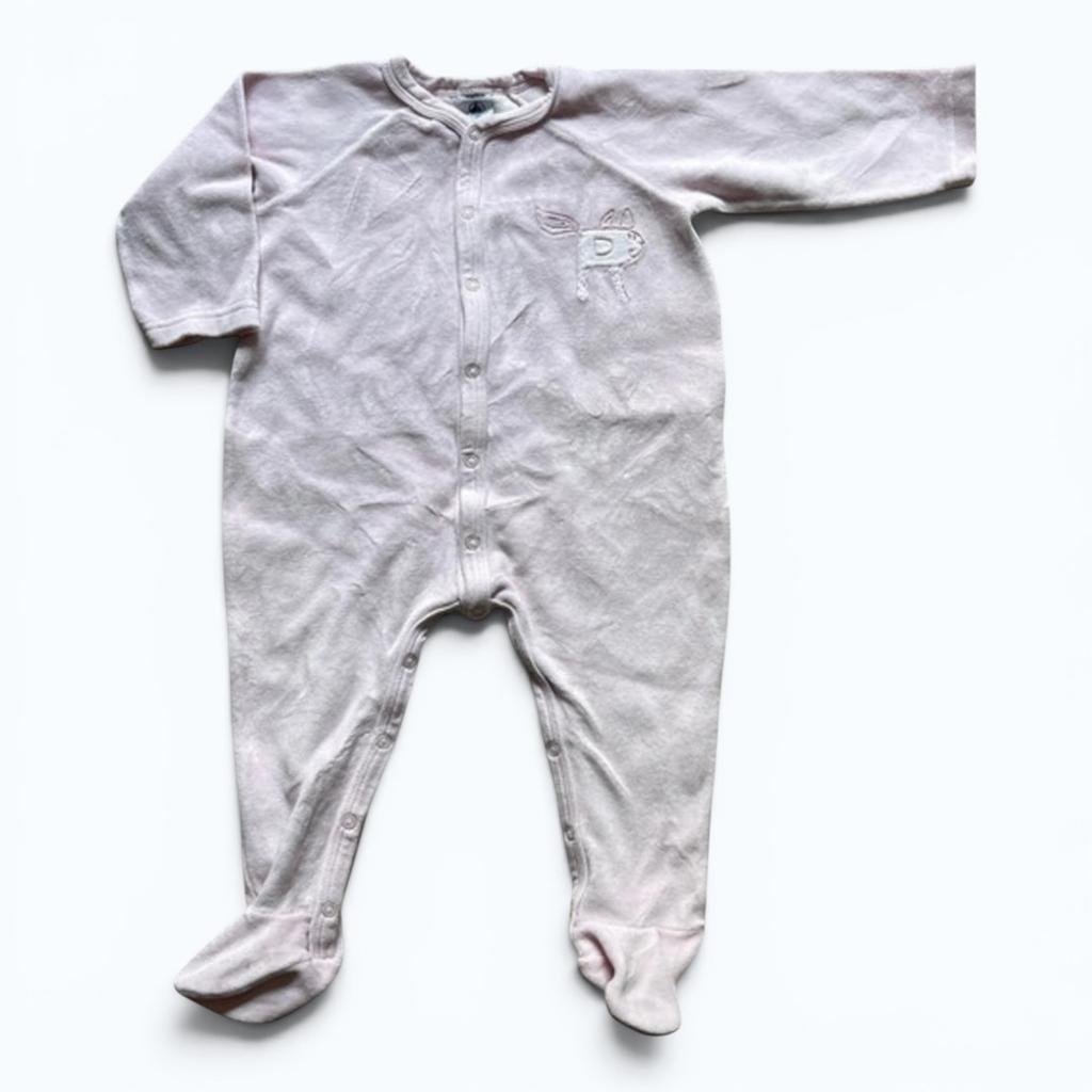 Pyjama velours Petit Bateau 12-18 mois