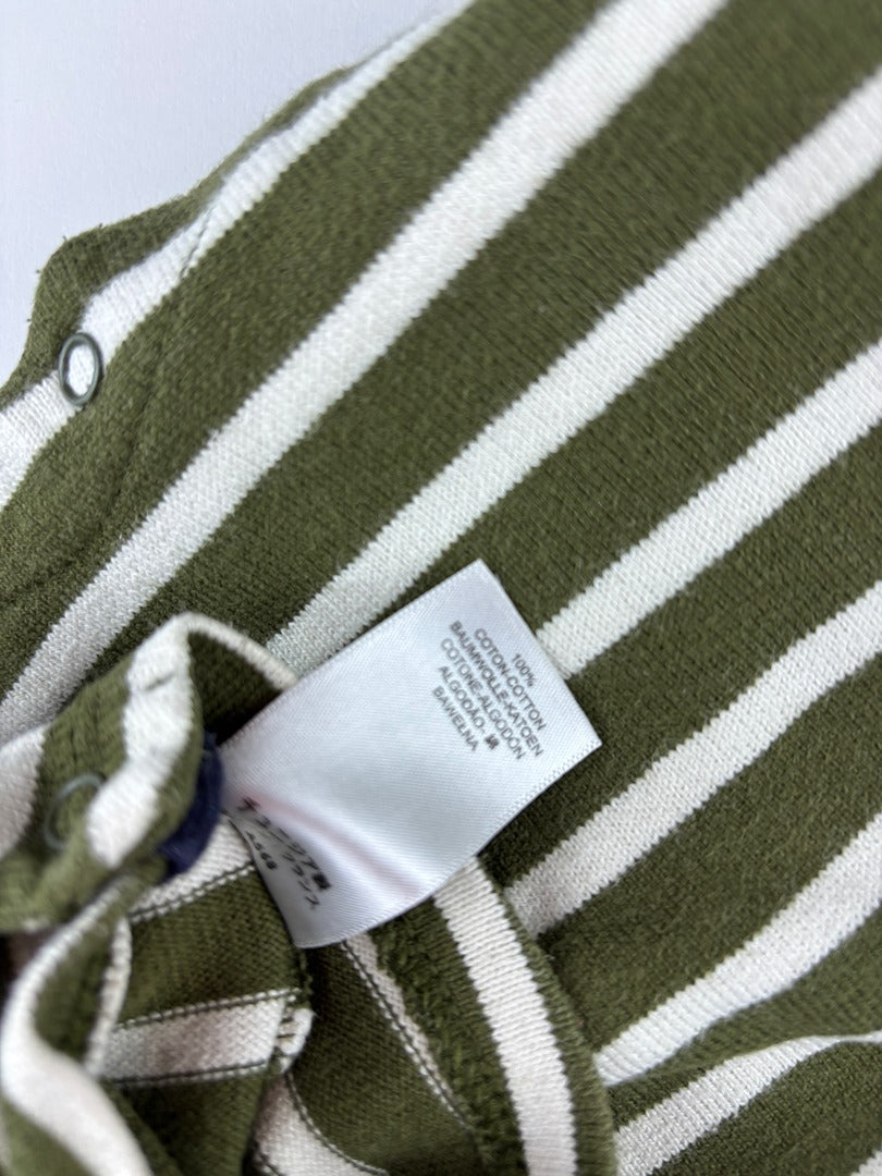 Combinaison Petit Bateau - 12 Mois - Kaki - État : Excellent