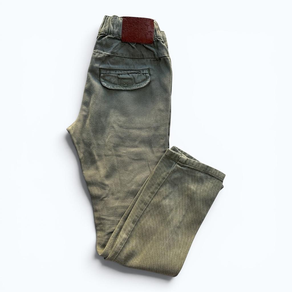 Pantalon Tape à l'oeil - 8 ans - Kaki - État : Excellent