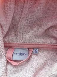 Peignoir Carre Blanc - 2 ans