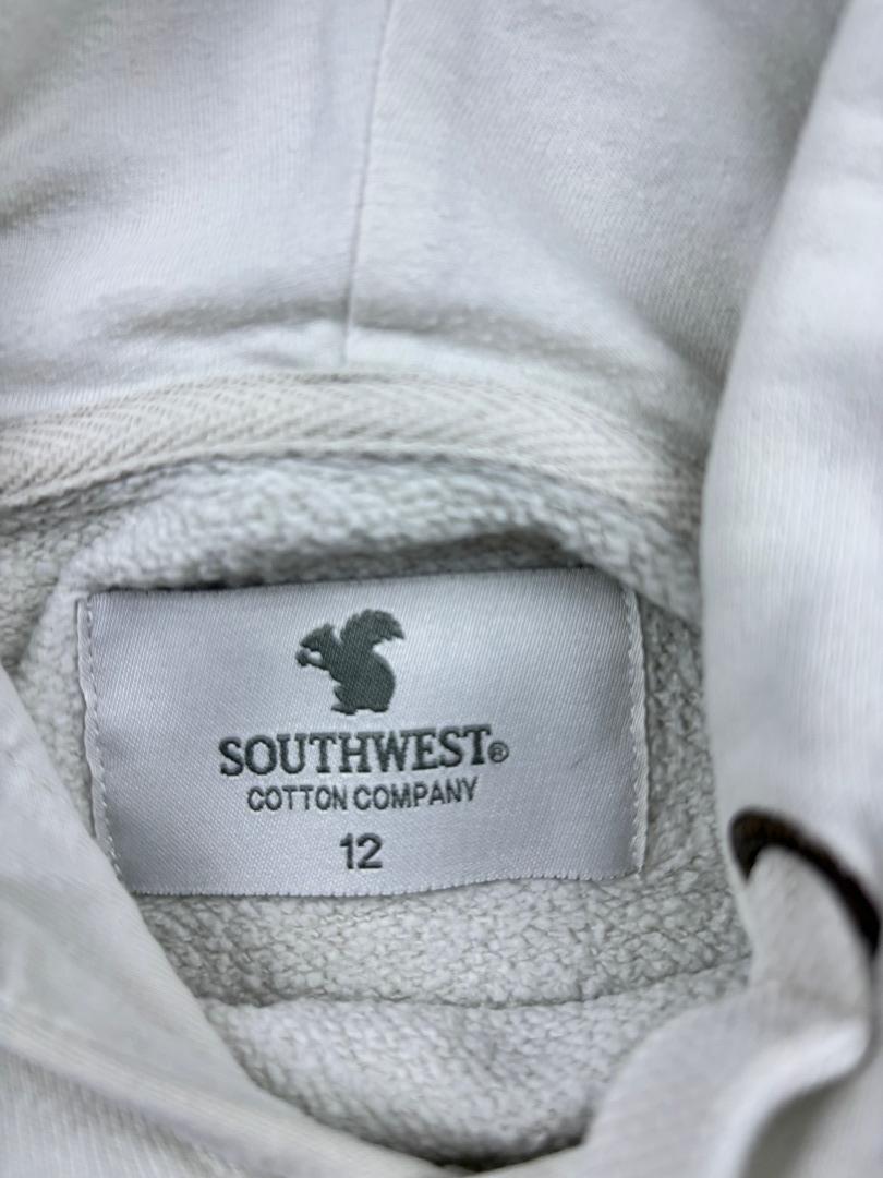 Sweat à capuche Southwest - 12 ans - Blanc - État : Excellent