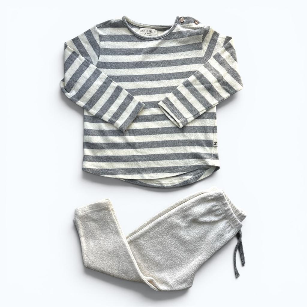 Pyjama Petit Indi - 4 ans - Gris - État : Excellent