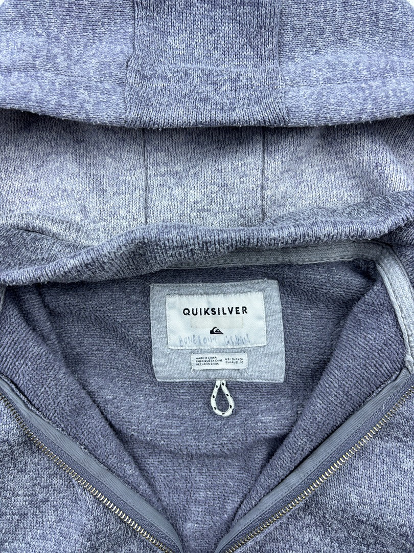 Gilet Zippé Quiksilver - 10 Ans - Bleu - État : Bon
