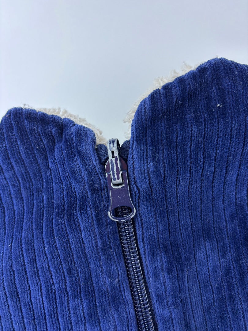 Gilet Sans Manche Arsene Et Les Pipelettes - 18 Mois - Bleu - État : bon état