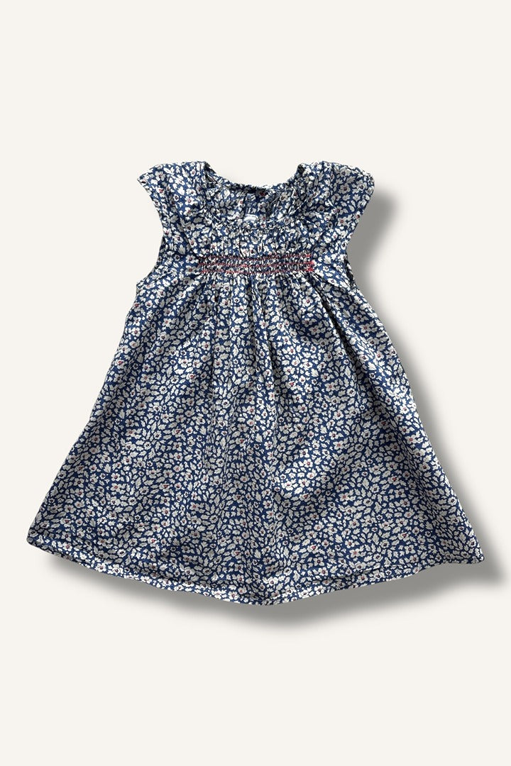Ensemble robe et bloomer Absorba - 12 mois - Bleu - État : Excellent