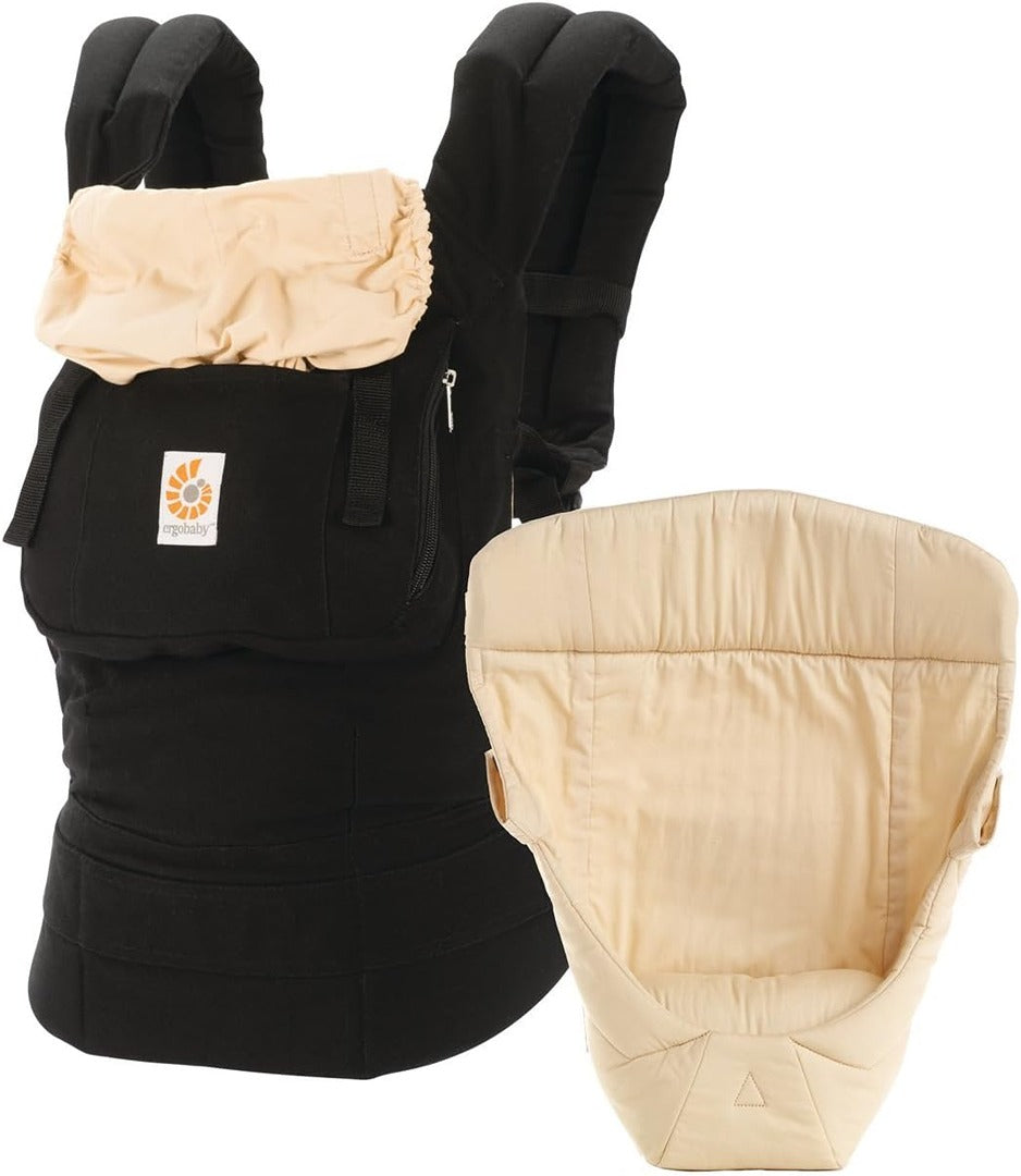 Porte-bébé Ergobaby - 0 Mois à 3 ans - Noir/crème - État : Excellent