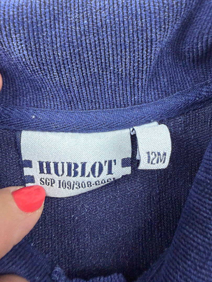 Chemise Hublot - 12 Mois / 74 Cm - Marine - État : Excellent