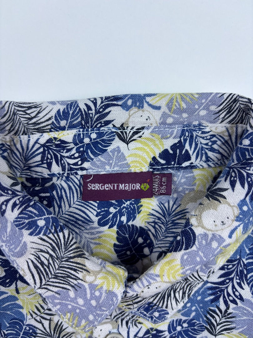Chemise Sergent Major - 24 mois - Bleu - État : Excellent