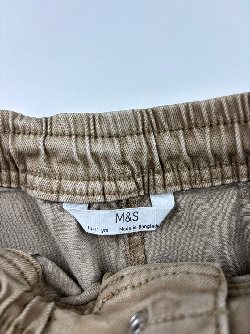 Pantalon Marks & Spencer - 10 Ans - Beige - État : Excellent