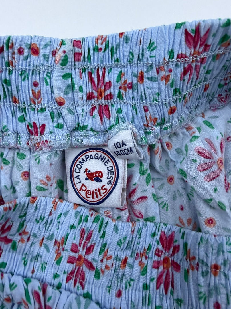 Jupe short La Compagnie Des Petits - 10 Ans - Bleu Clair - État : Excellent