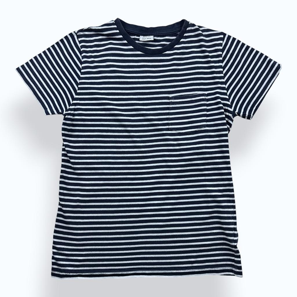 T-shirt Tape à l'œil - 10 Ans / 140 Cm - Marine - État : Très Bon État Très Bon
