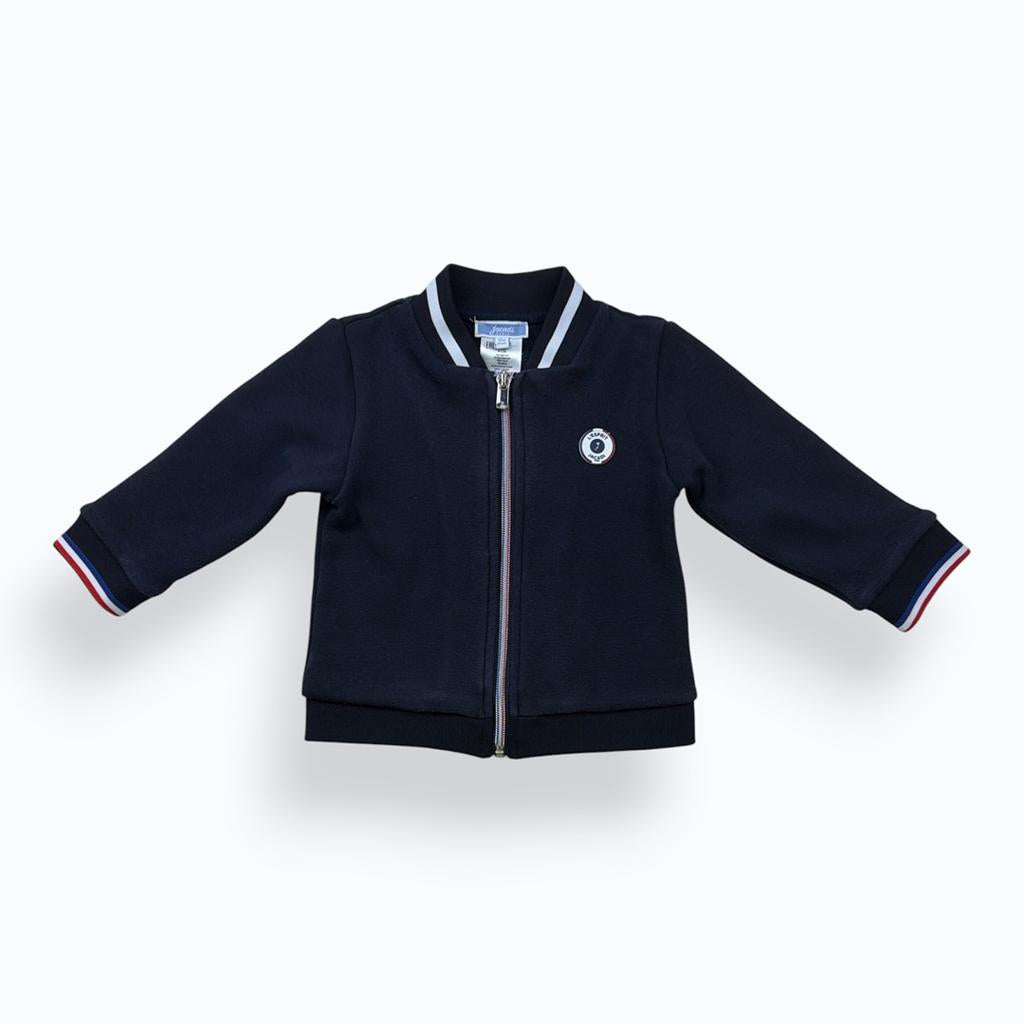 Gilet Zippé Jacadi - 18 Mois - Marine