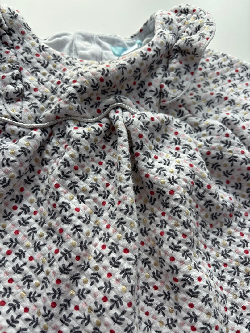 Robe Obaïbi - 23 mois / 86cm - Blanc - État : Excellent