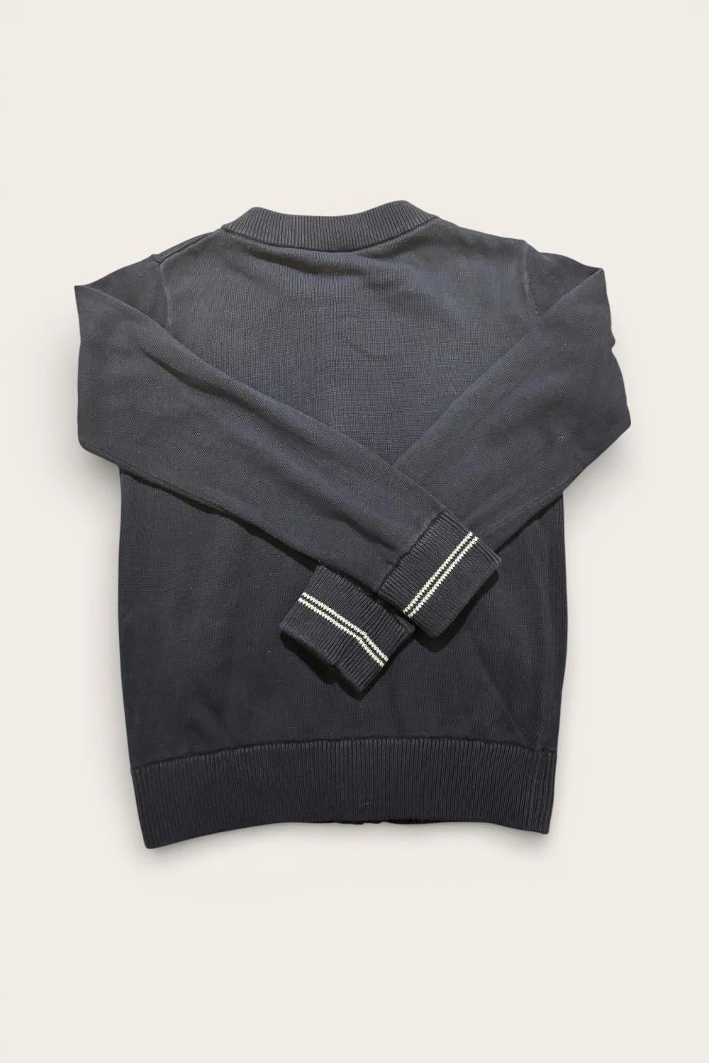 Gilet zippé marine 10 ans