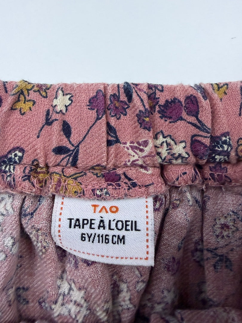 Jupe Tape À L'œil - 6 Ans - Rose - État : Excellent