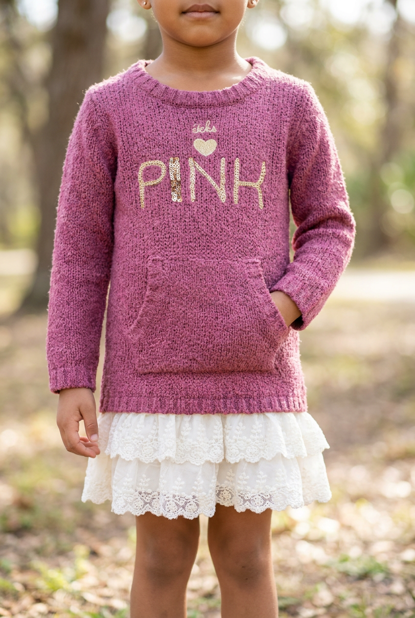 Robe Ikks - 4 ans - Rose - État : Excellent